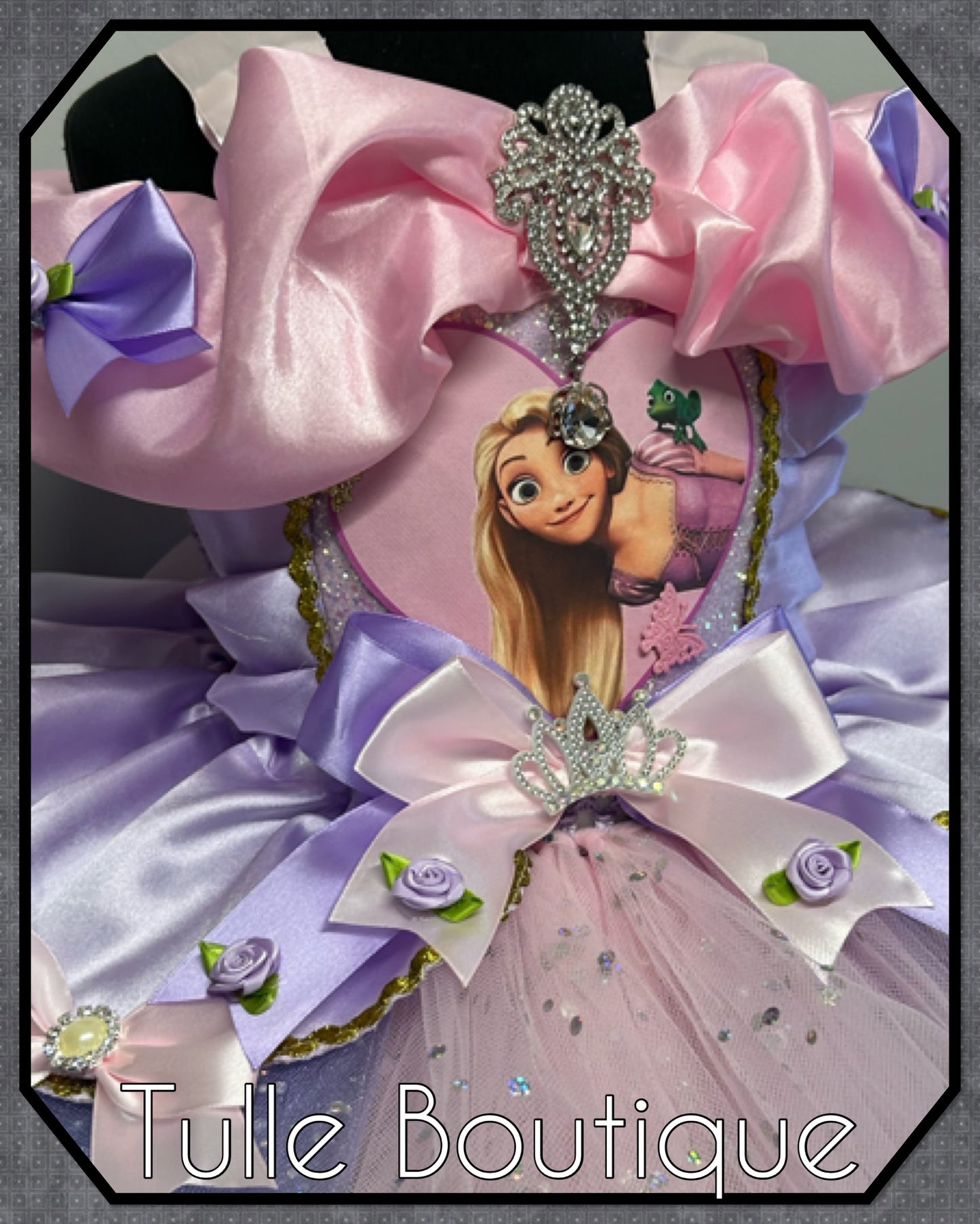 Girls toddlers Rapunzel Tangled princess ballgown tutu party dress up