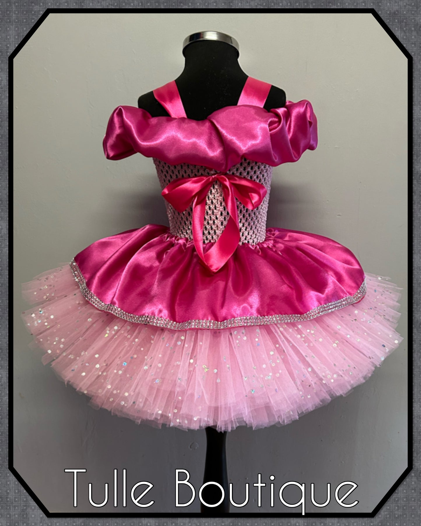 Barbie girl ballgown tutu dress