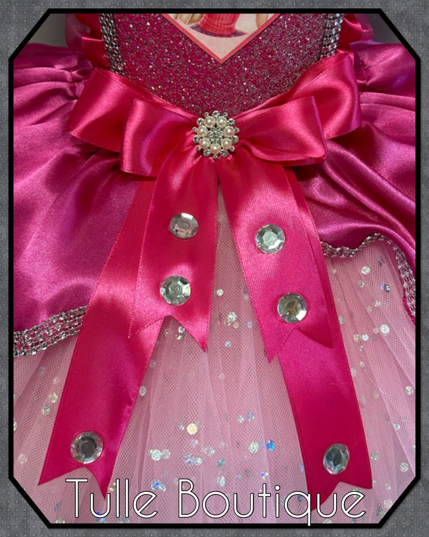 Barbie girl ballgown tutu dress