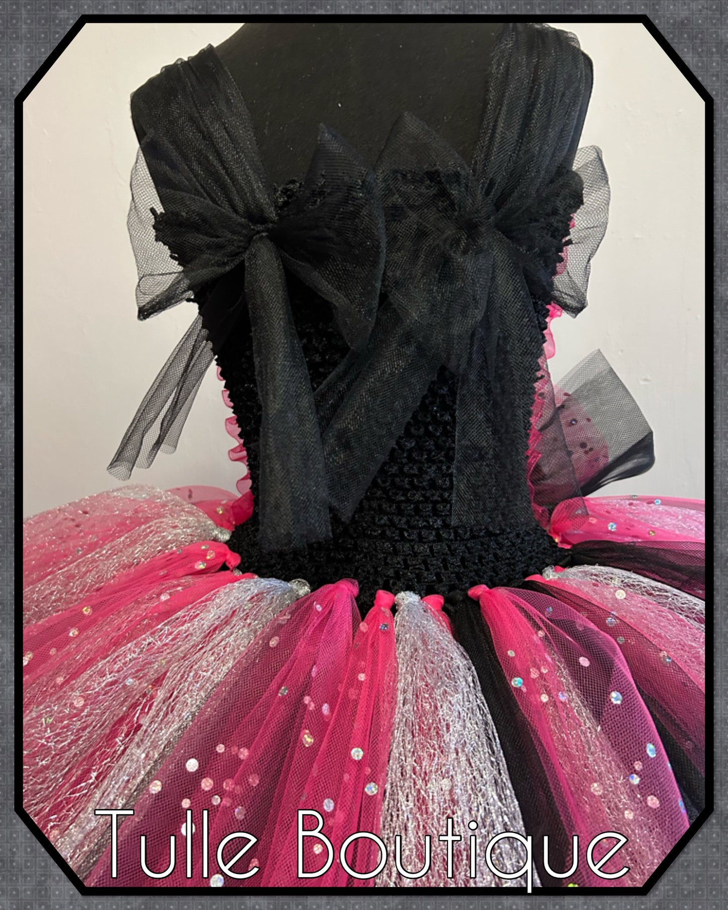 Girls Glitter Disco Diva doll themed girls birthday party tutu dress fancy dress costume