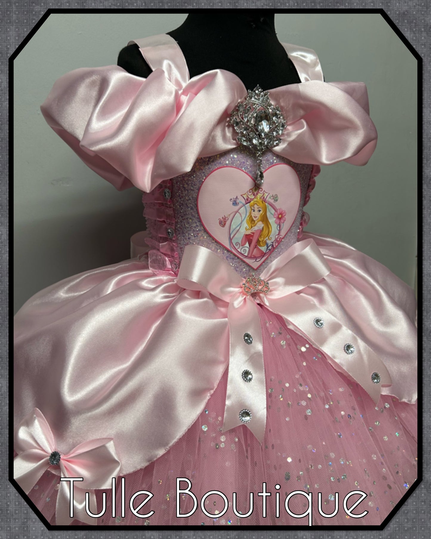 Princess Aurora sleeping beauty ballgown tutu dress