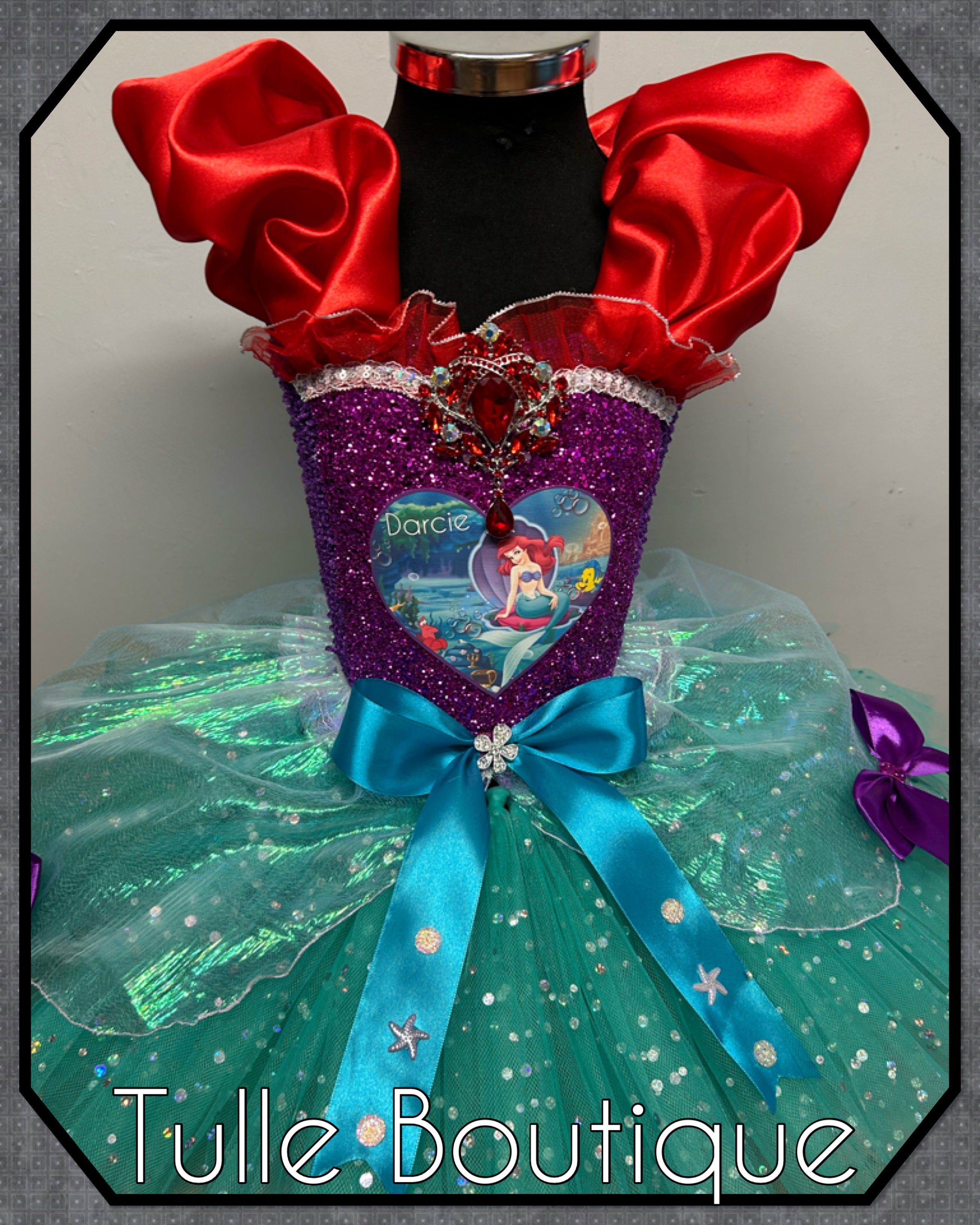 Princess ariel gown best sale