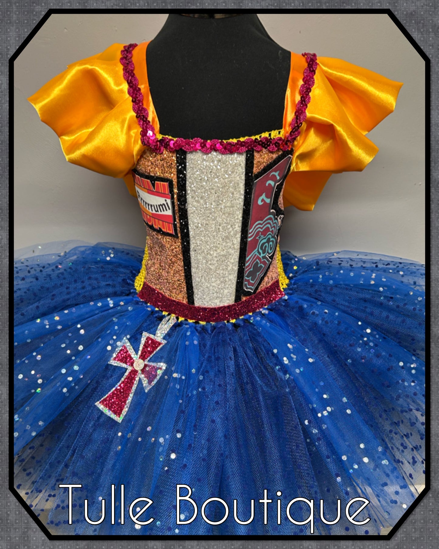 Girls Toddlers K-Pop Demon Hunters RUMI tutu party dress up