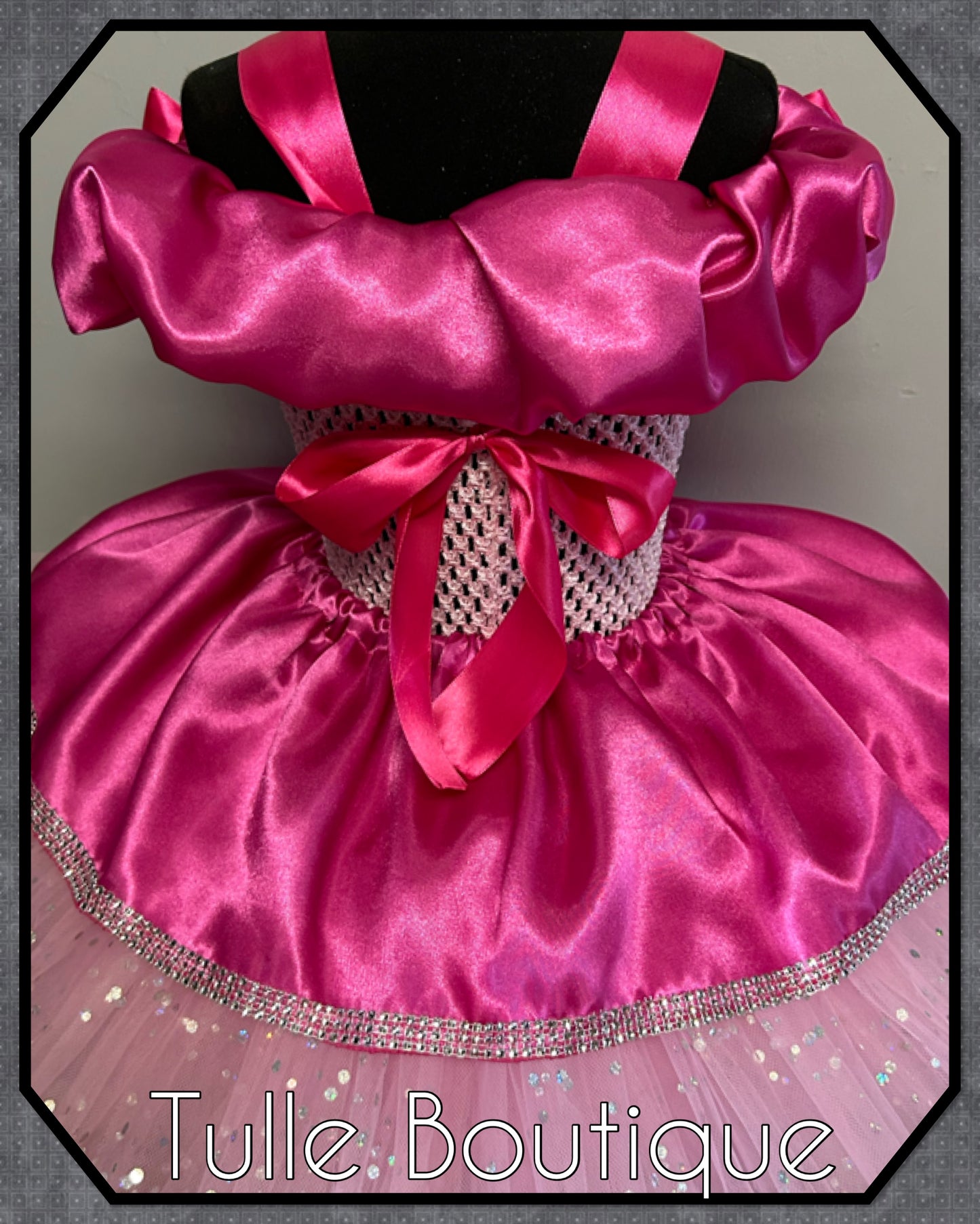 Barbie girl ballgown tutu dress