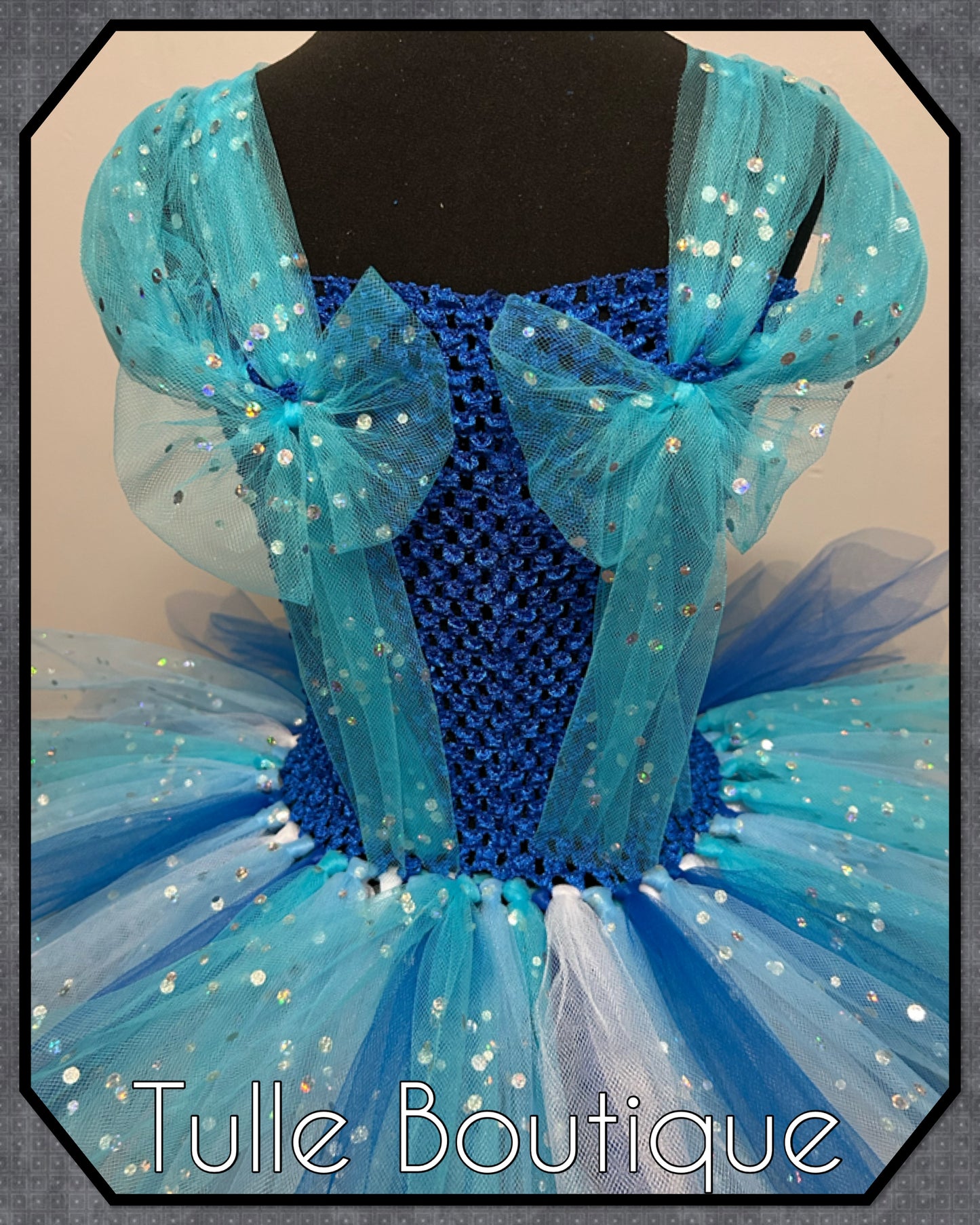 Girls Stitch birthday party tutu dress fancy dress costume