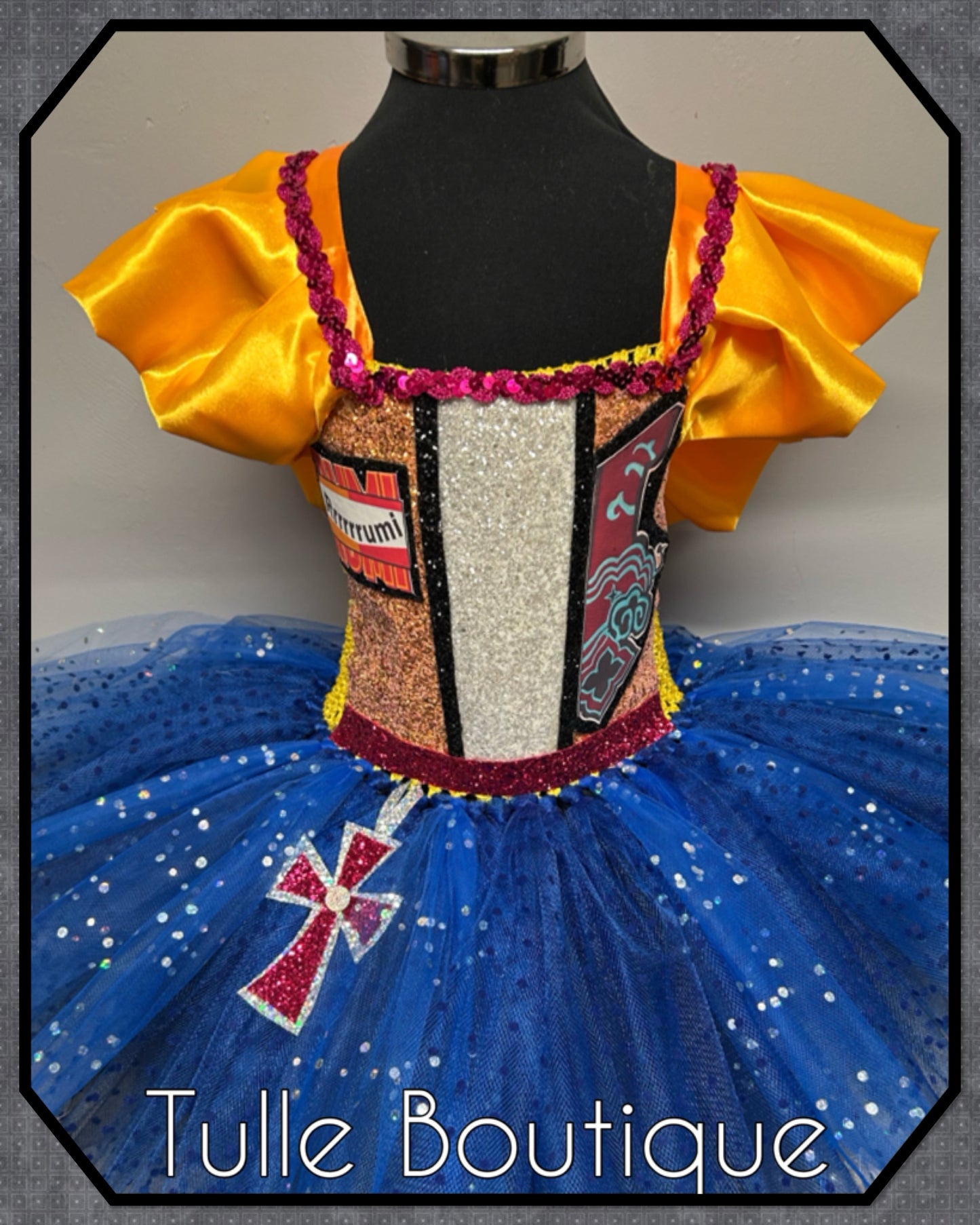 Girls Toddlers K-Pop Demon Hunters RUMI tutu party dress up