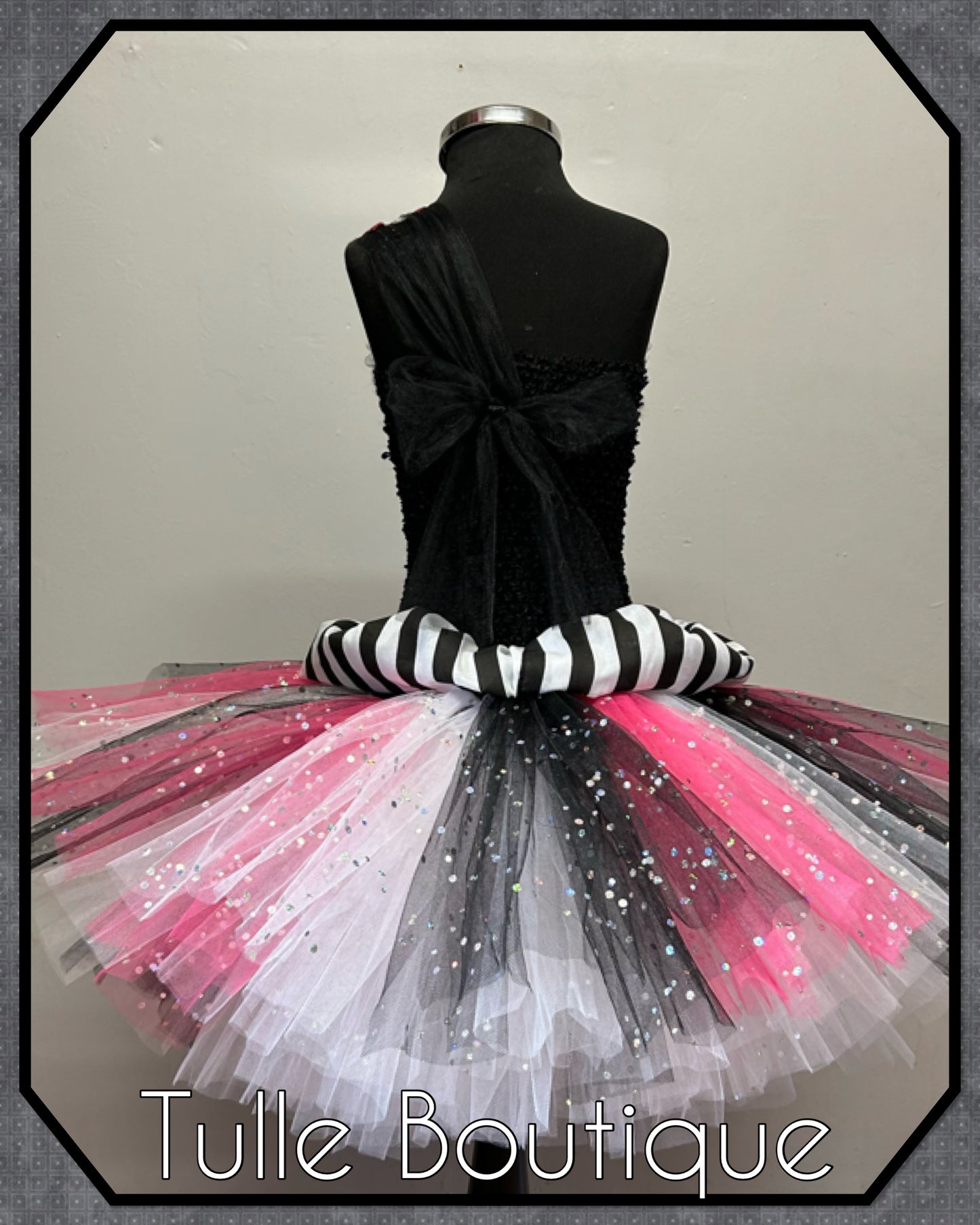 Girls Circus Clown costume world book day birthday tutu dress