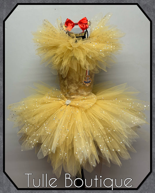 Girls Toddlers Wizard of Oz Cowardly Lion tutu dress fancy dress costume