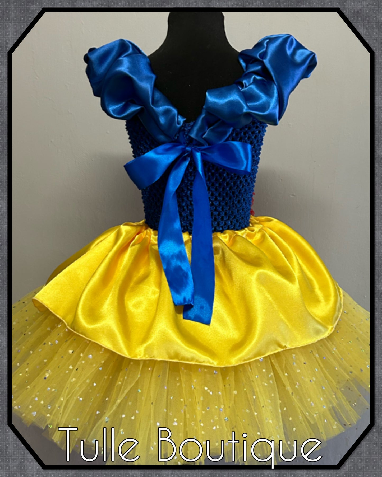 Snow White Princess ballgown tutu birthday dress
