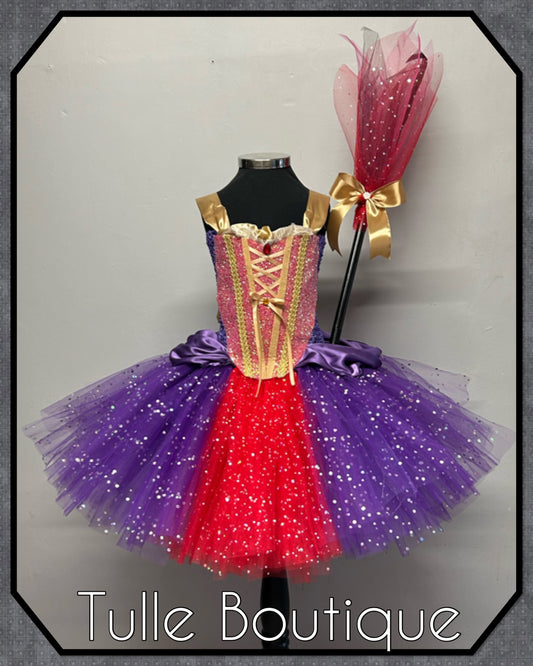 Girls Hocus Pocus Sarah Sanderson Halloween birthday world book tutu dress
