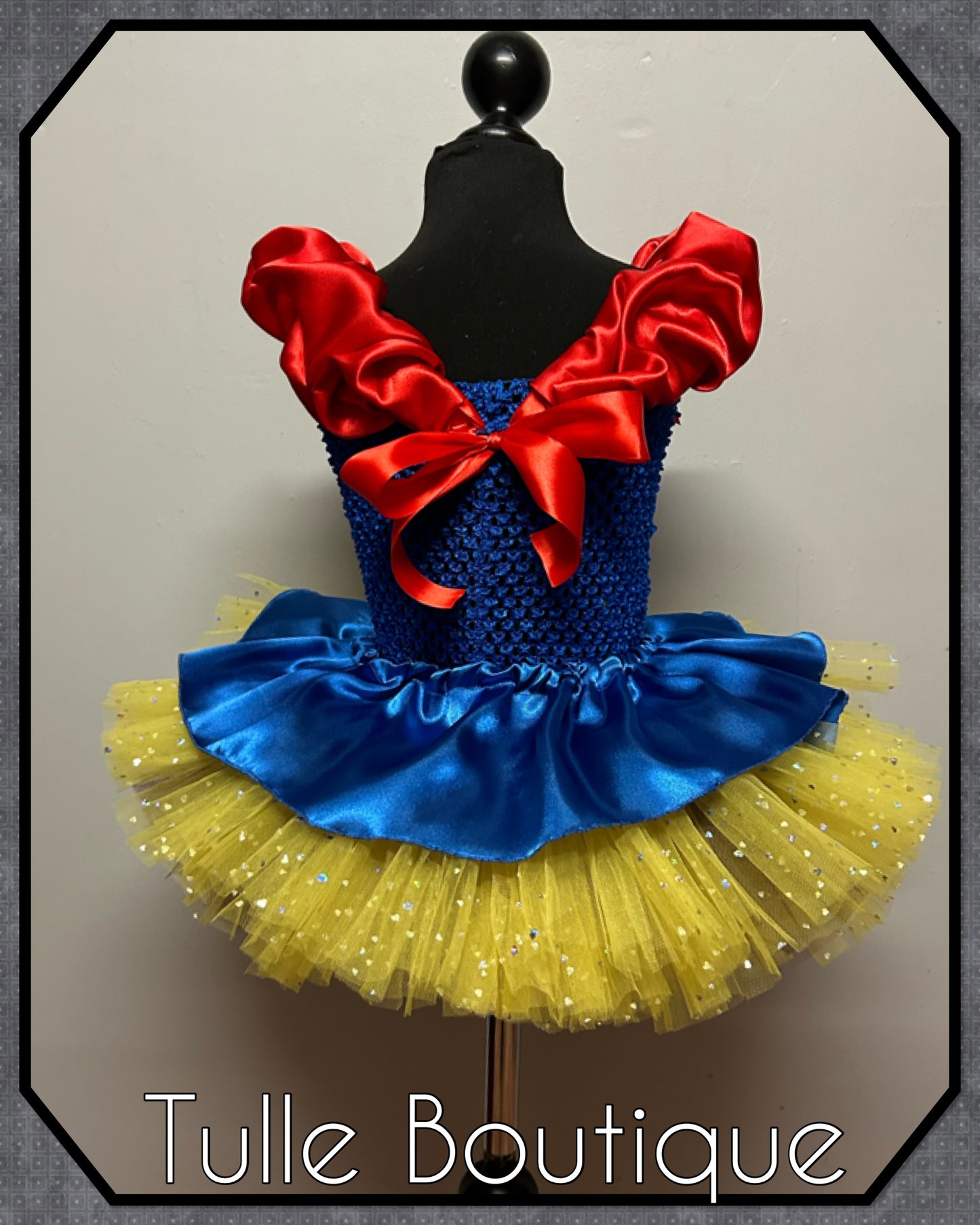 Girls Paddington bear costume ballgown tutu dress fancy dress