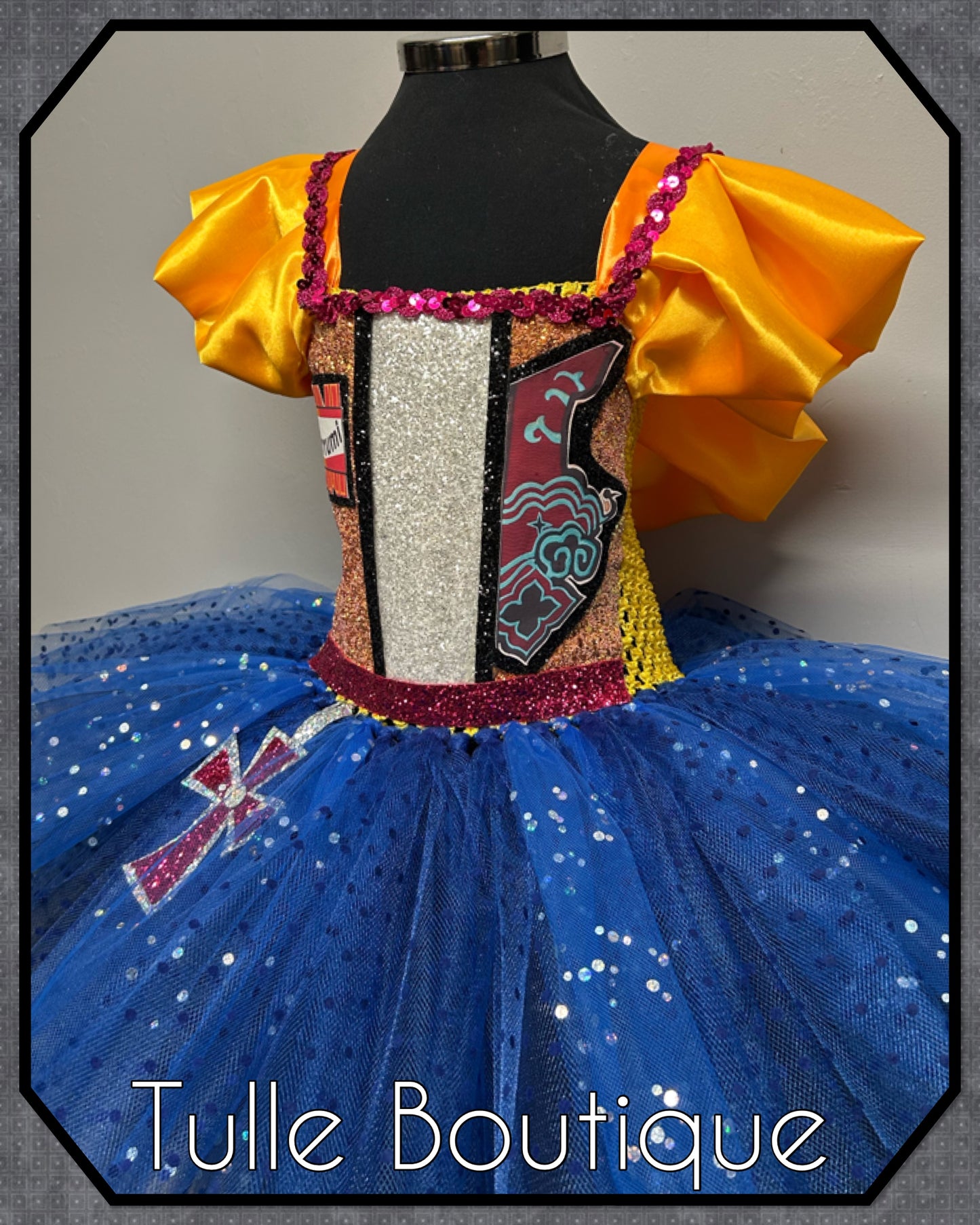 Girls Toddlers K-Pop Demon Hunters RUMI tutu party dress up