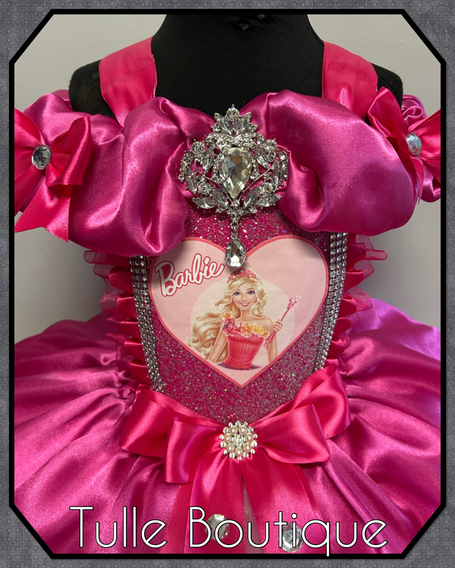 Barbie girl ballgown tutu dress