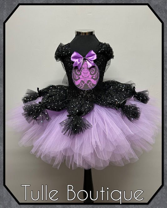 Girls toddlers Ursula costume tutu dress