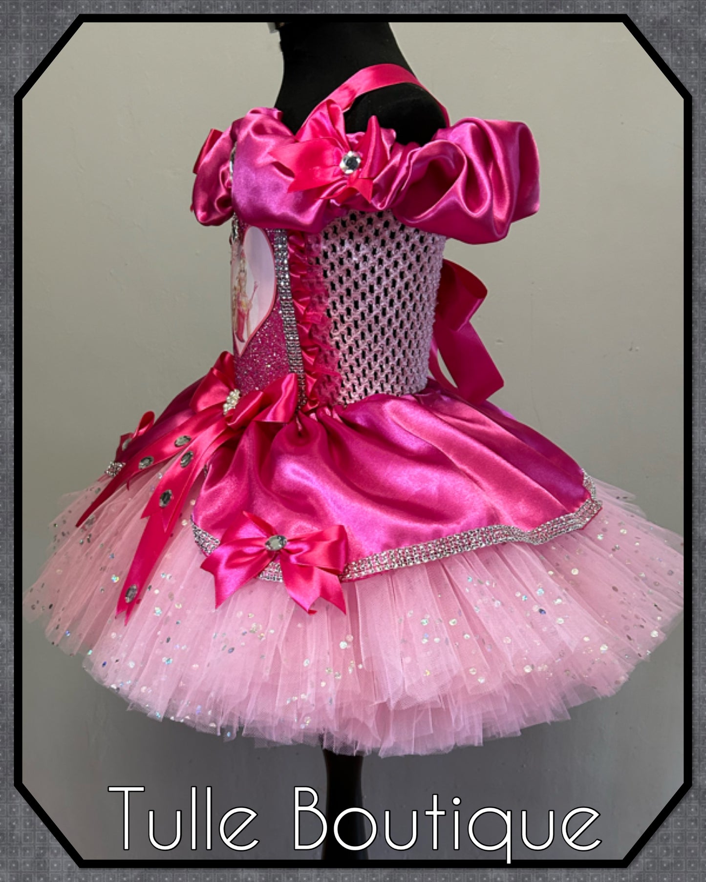 Barbie girl ballgown tutu dress