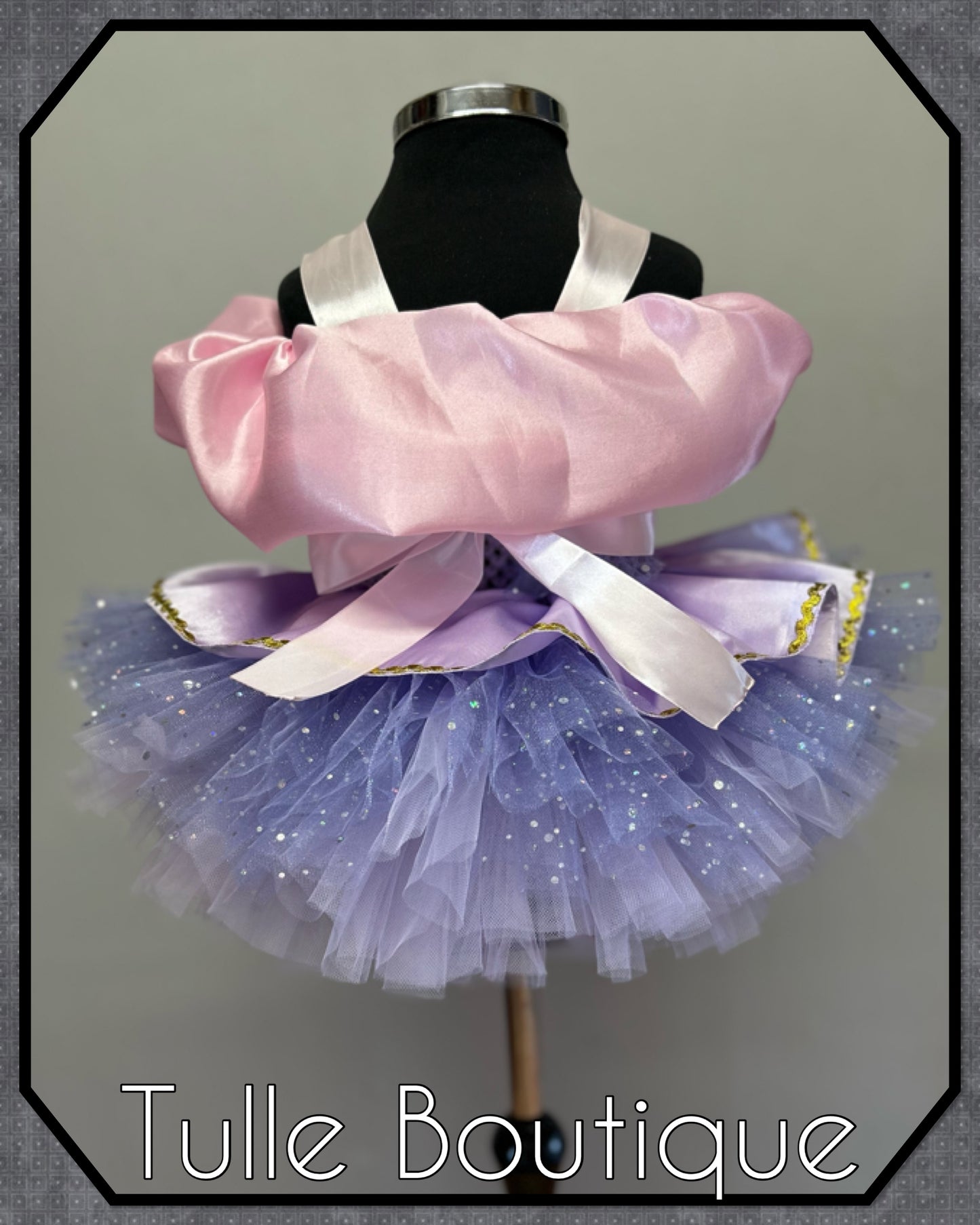 Girls toddlers Rapunzel Tangled princess ballgown tutu party dress up