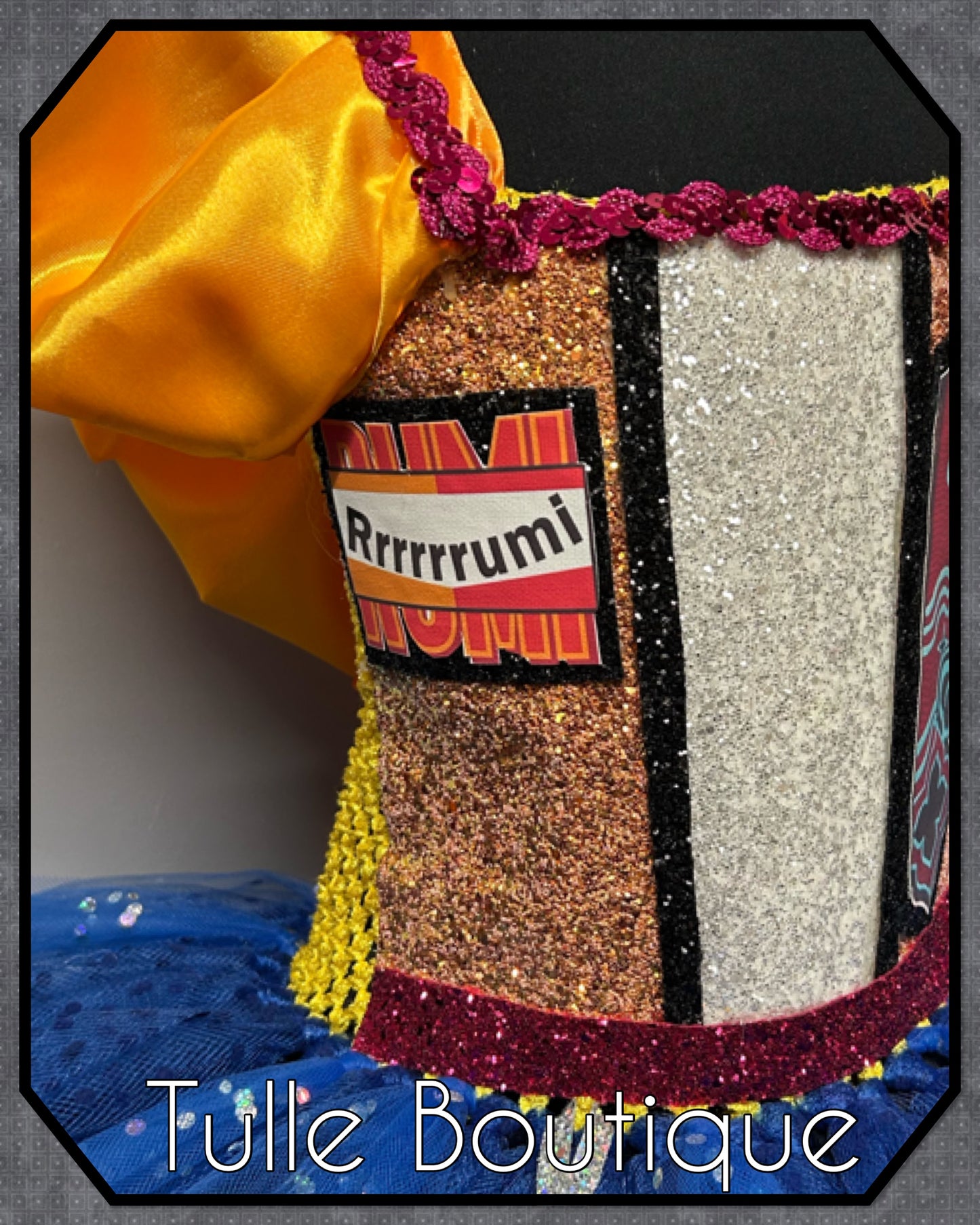 Girls Toddlers K-Pop Demon Hunters RUMI tutu party dress up