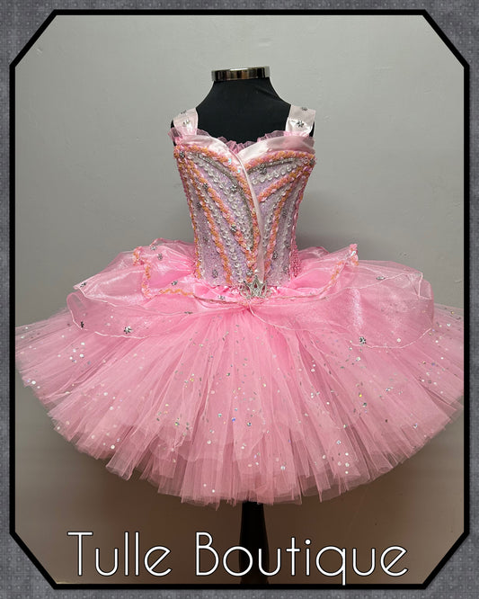 Girls Toddlers Wicked Glinda the good witch tutu dress fancy dress costume