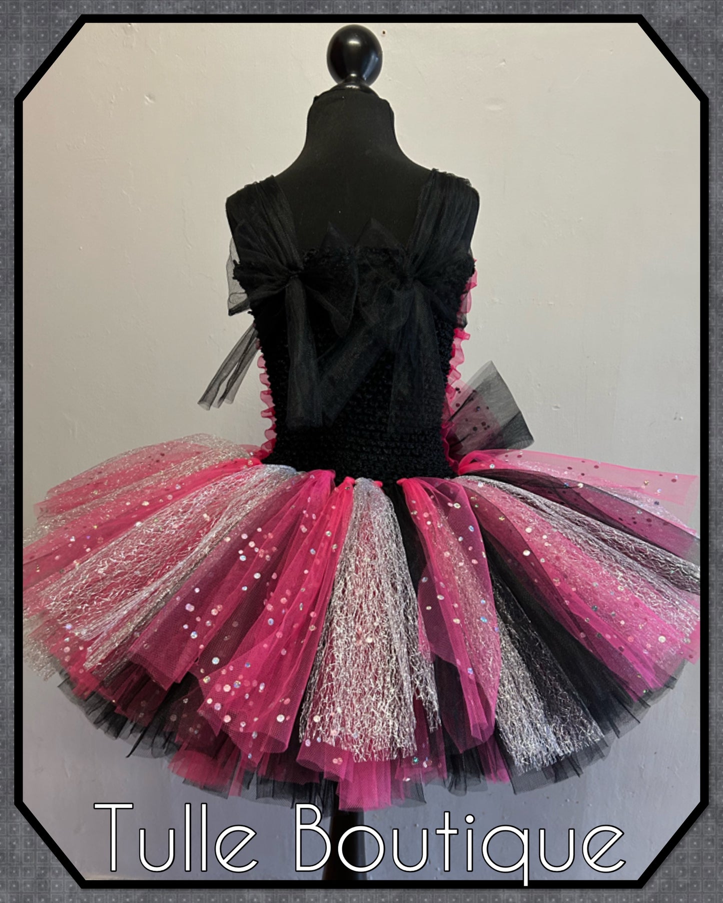 Girls Glitter Disco Diva doll themed girls birthday party tutu dress fancy dress costume