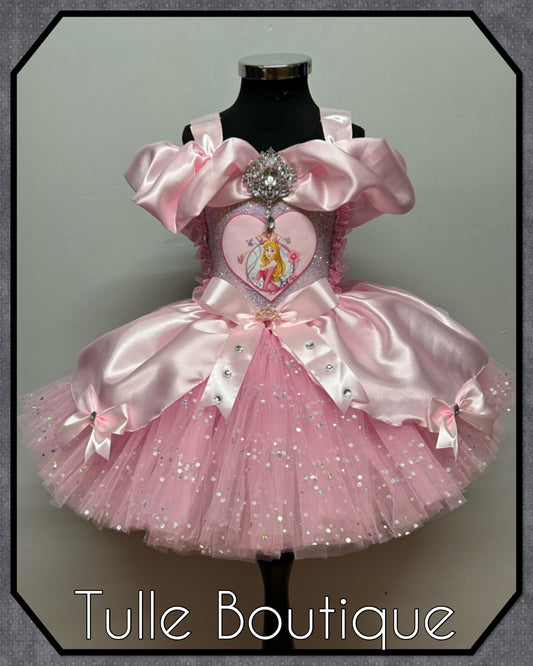 Princess Aurora sleeping beauty ballgown tutu dress