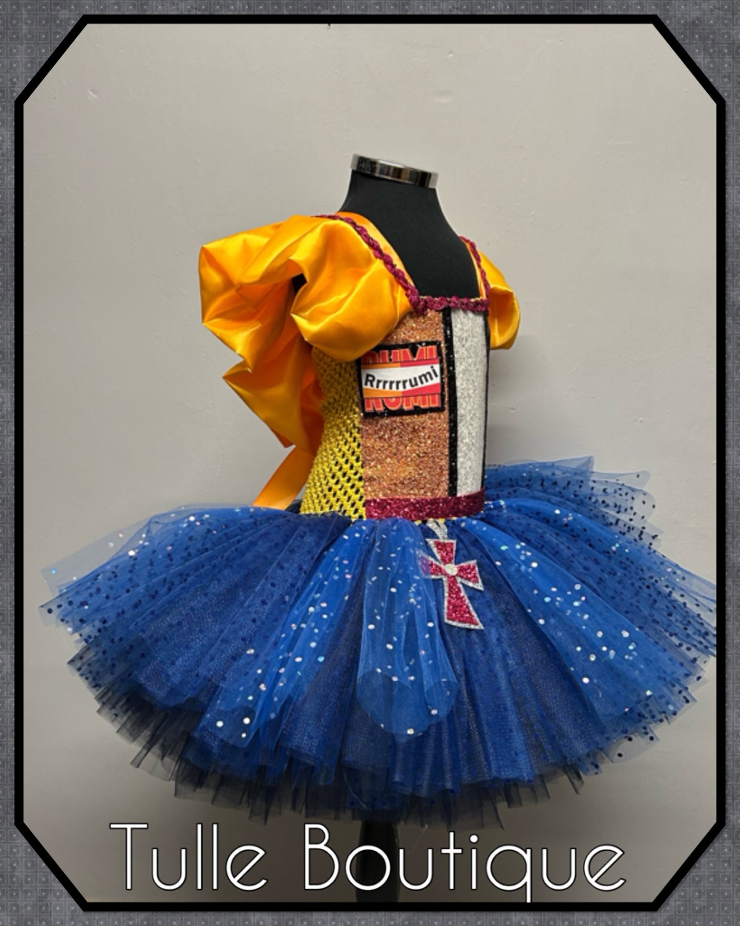 Girls Toddlers K-Pop Demon Hunters RUMI tutu party dress up