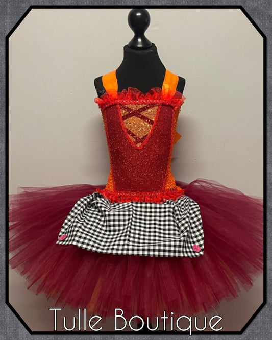 Girls Hocus Pocus Mary Sanderson Halloween birthday world book tutu dress