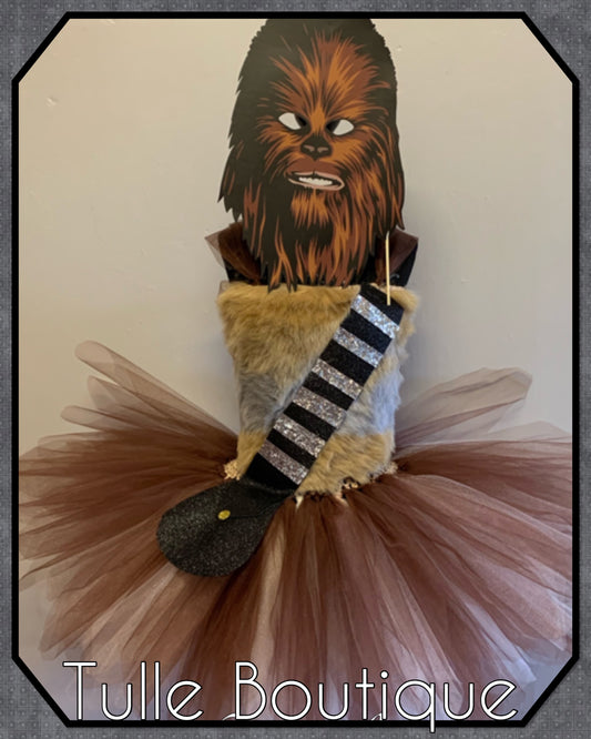 Girls Star Wars Chew bacca birthday party tutu dress