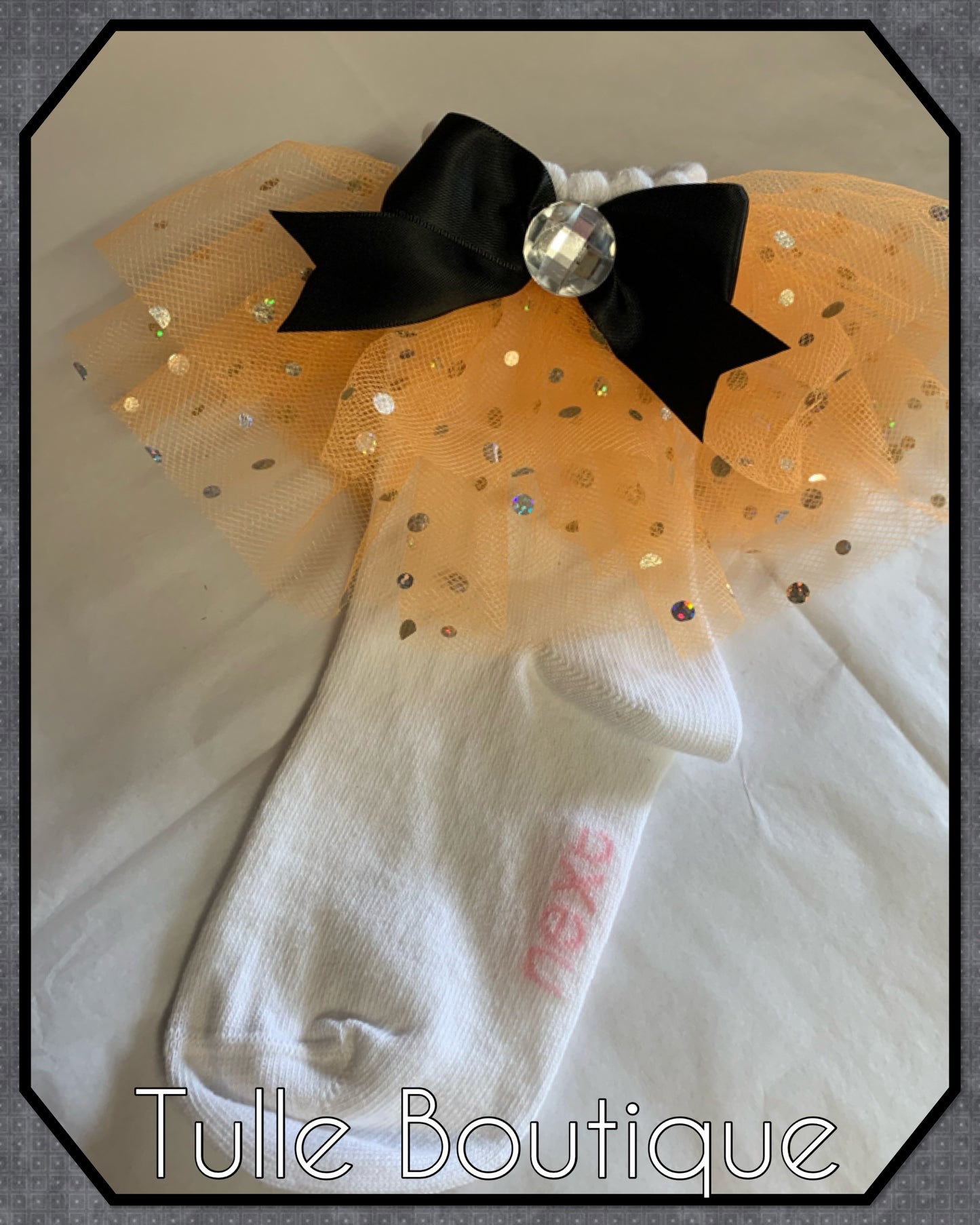 Girls Halloween Mickey and Minnie Mouse spooky birthday tutu dress