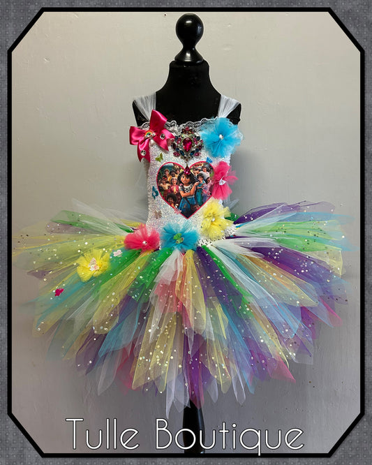 Encanto themed birthday party tutu dress