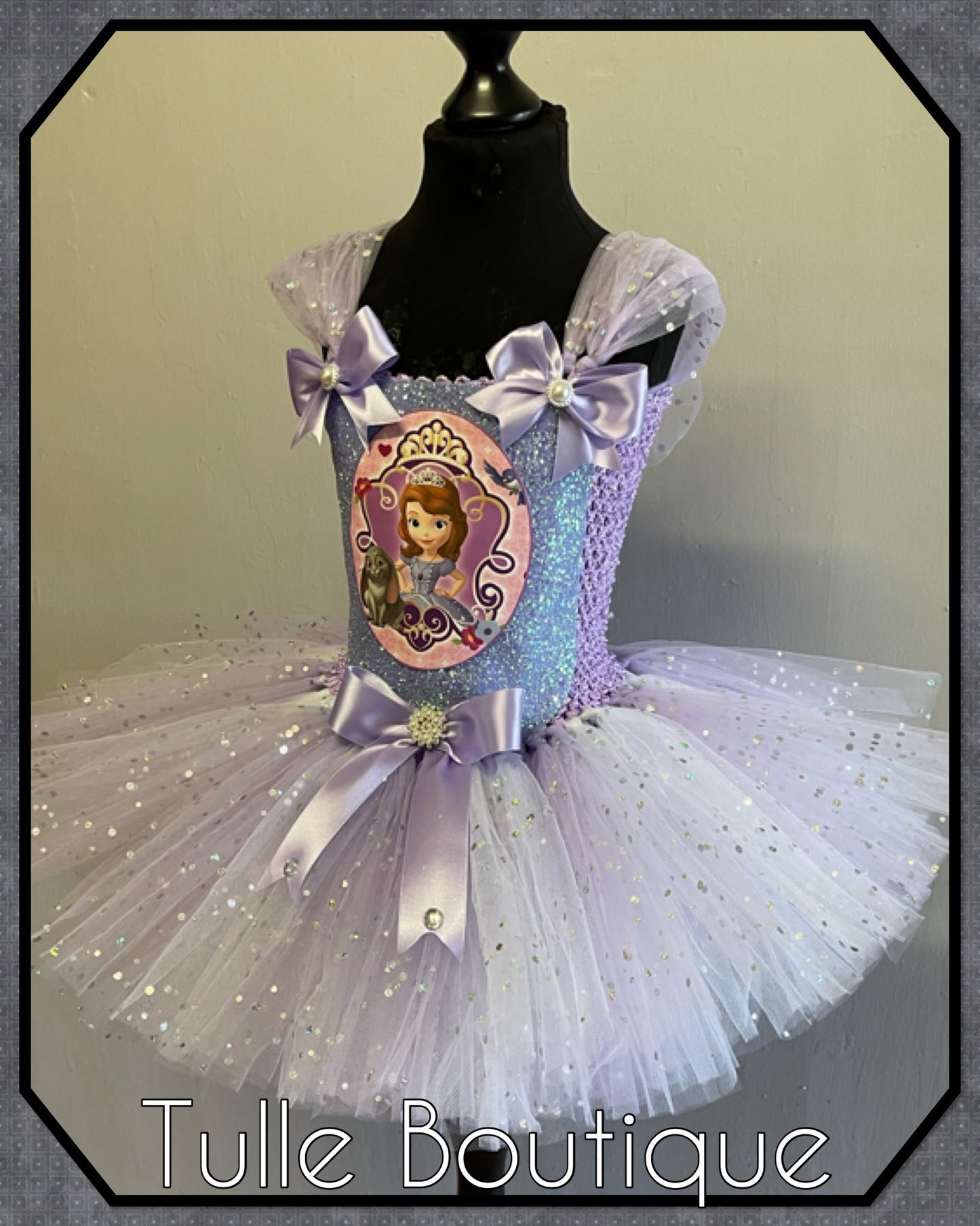 Princess Sofia the first birthday tutu dress