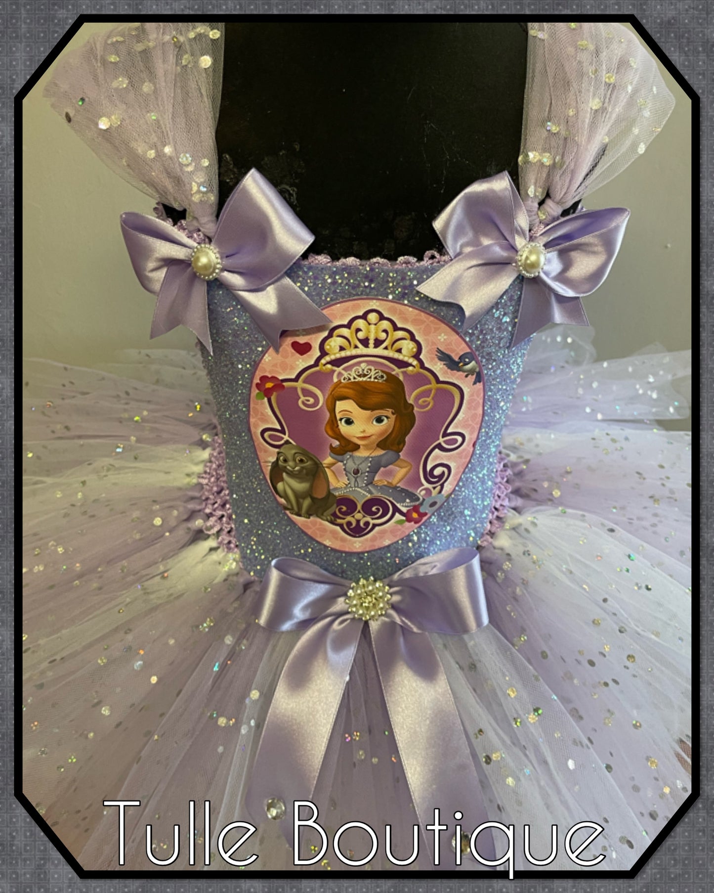 Princess Sofia the first birthday tutu dress