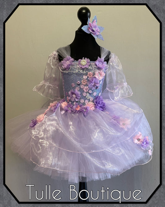 Encanto Isabela madrigal floral birthday tutu dress