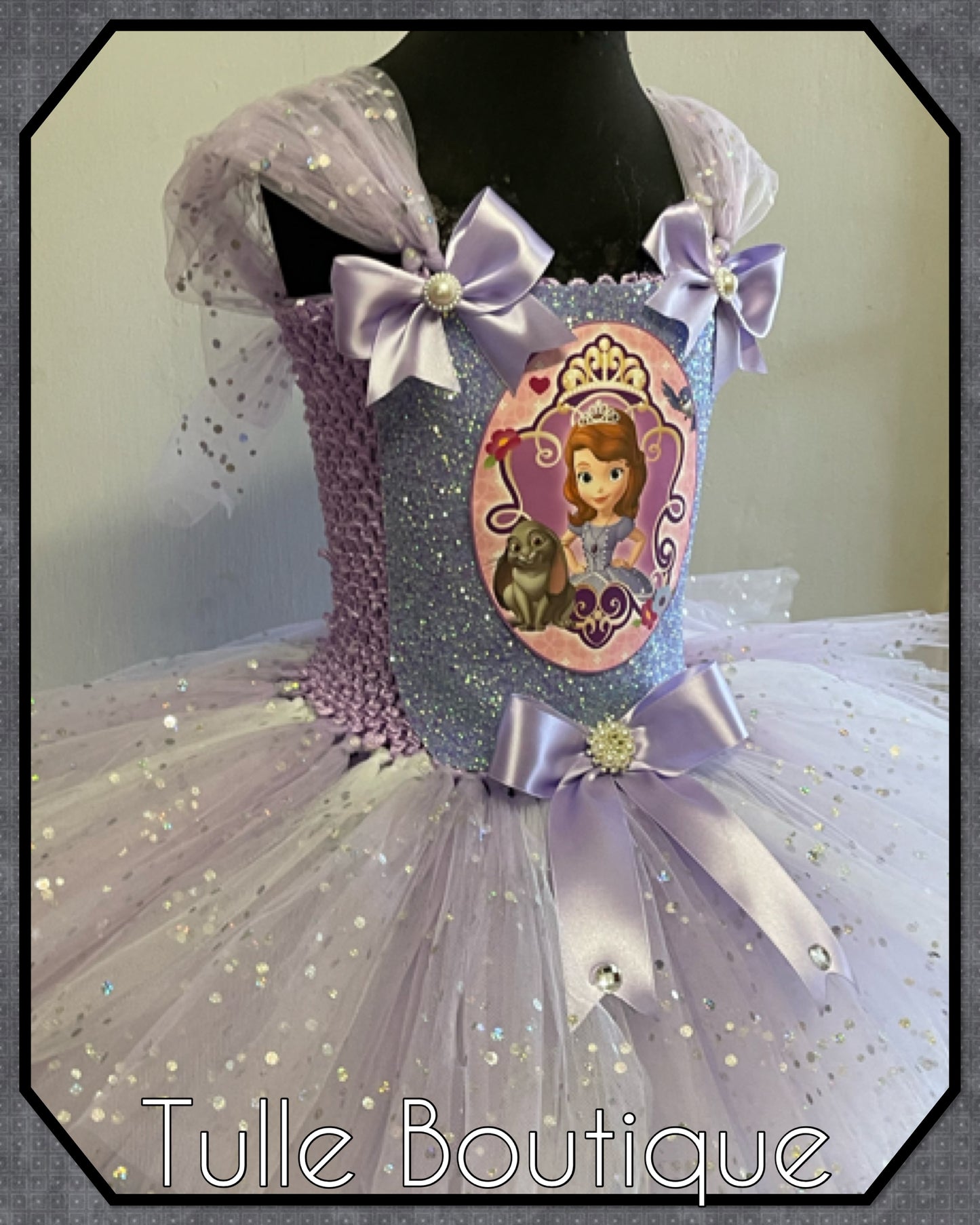 Princess Sofia the first birthday tutu dress