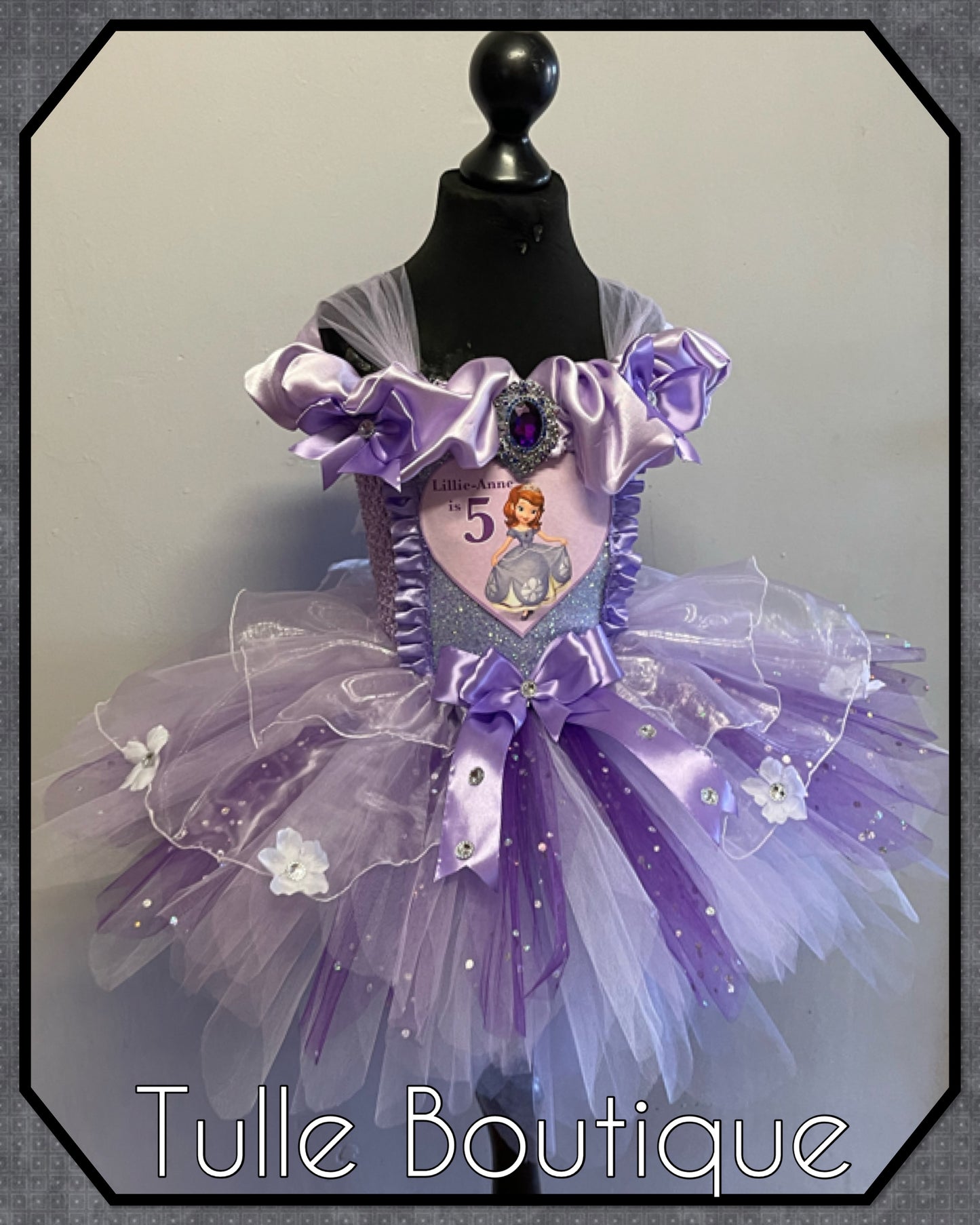 Princess Sofia the first organza ballgown tutu dress