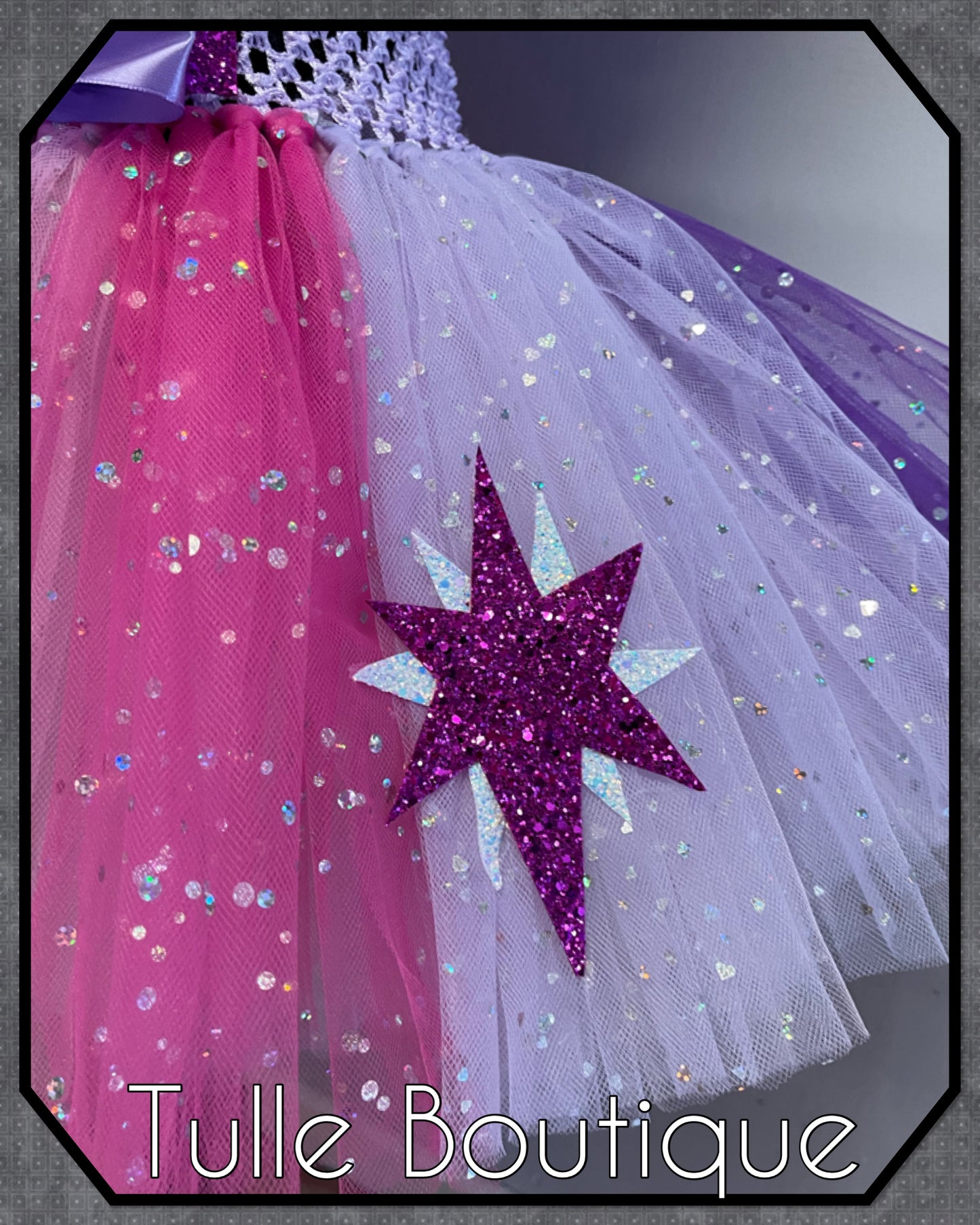 My little pony Twilight Sparkle princess birthday tutu dress