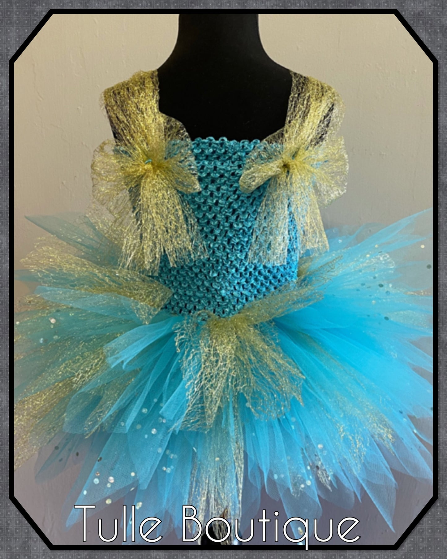 Aladdin Princess Jasmine Christmas tutu dress