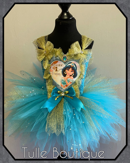 Aladdin Princess Jasmine Christmas tutu dress