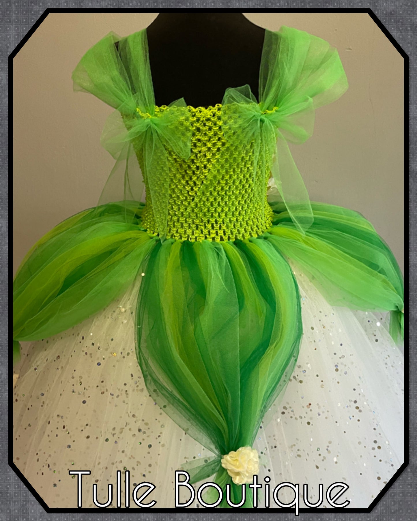 Princess Tiana princess and the frog ballgown tutu dress