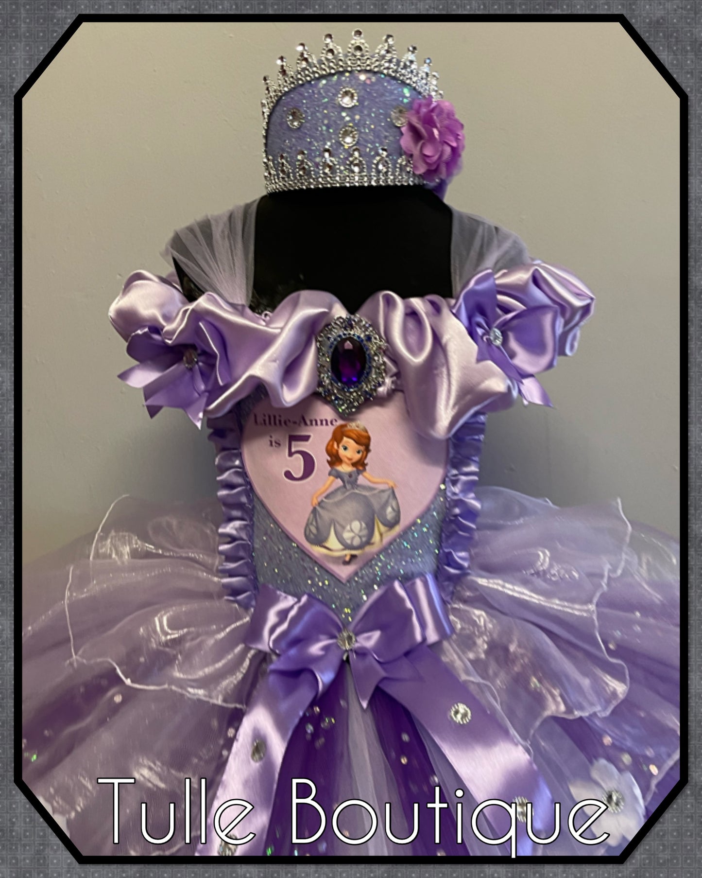 Princess Sofia the first organza ballgown tutu dress