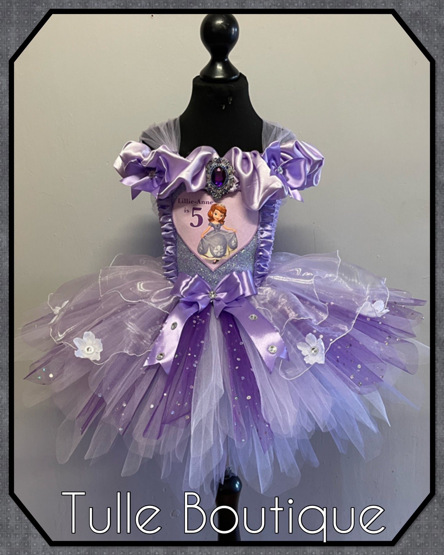 Princess Sofia the first organza ballgown tutu dress