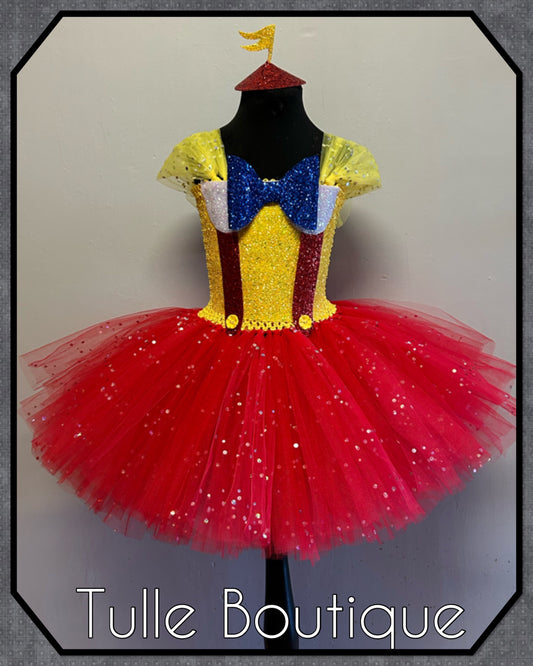 Girls Tweedle Dee or Tweedle Dum tutu birthday party fancy dress costume