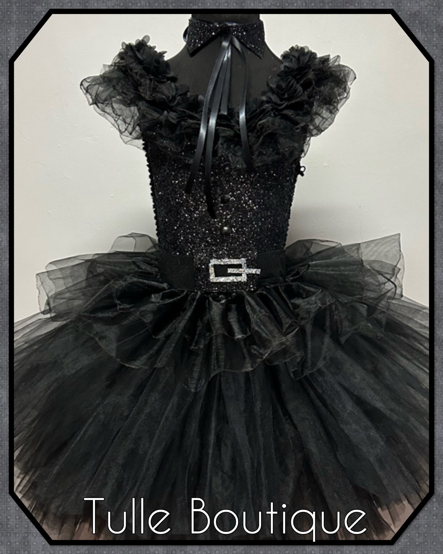 Wednesday Addams Prom dress halloween birthday party tutu dress