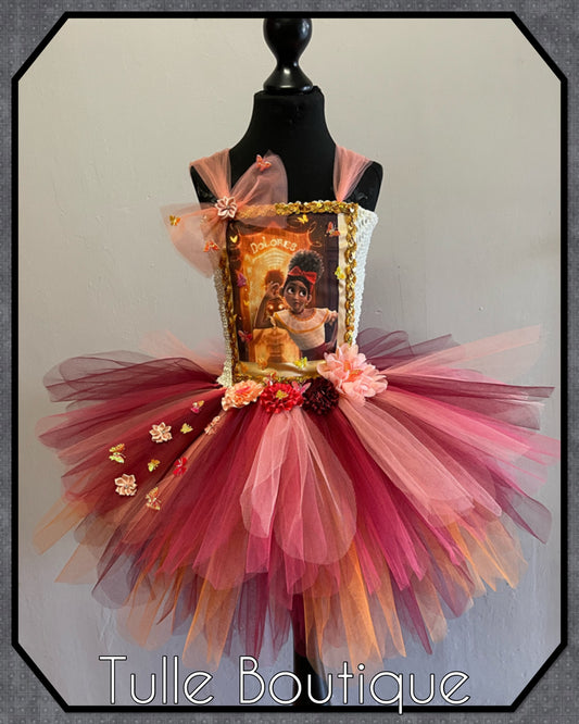 Encanto Dolores madrigal birthday party tutu dress