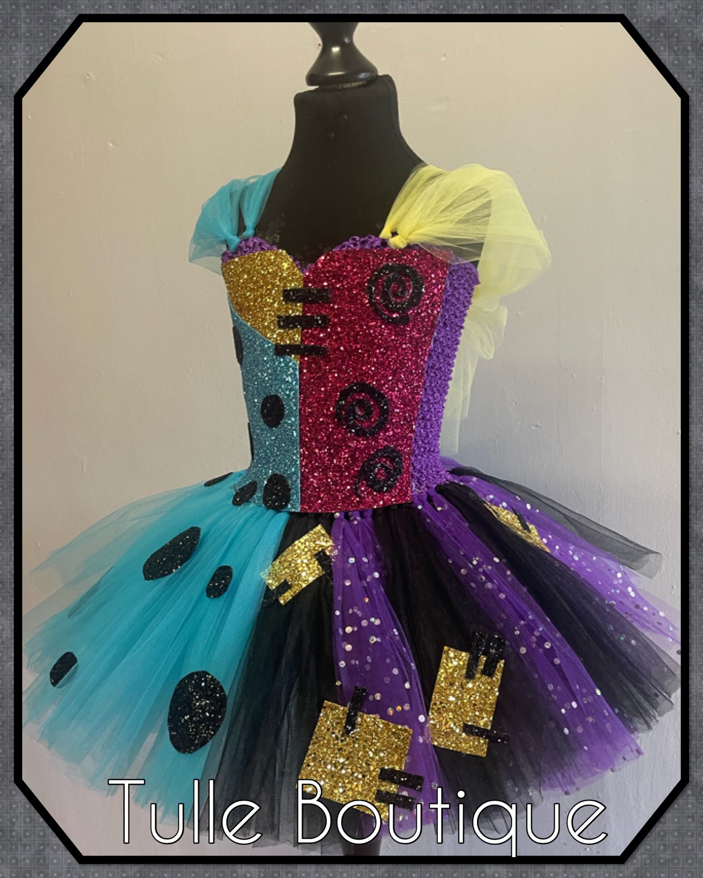 Nightmare before Christmas Sally birthday tutu dress