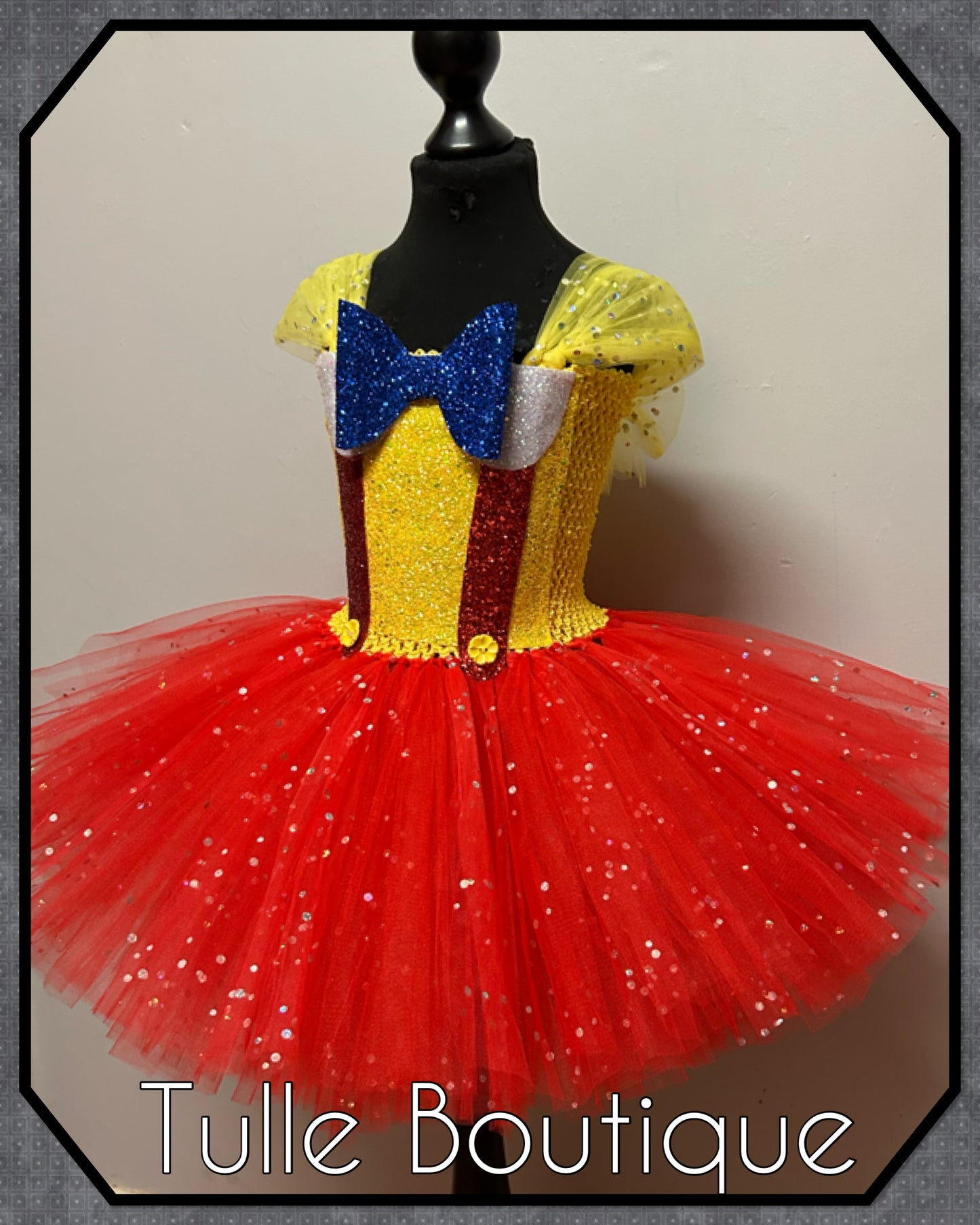 Girls Tweedle Dee or Tweedle Dum tutu birthday party fancy dress costume