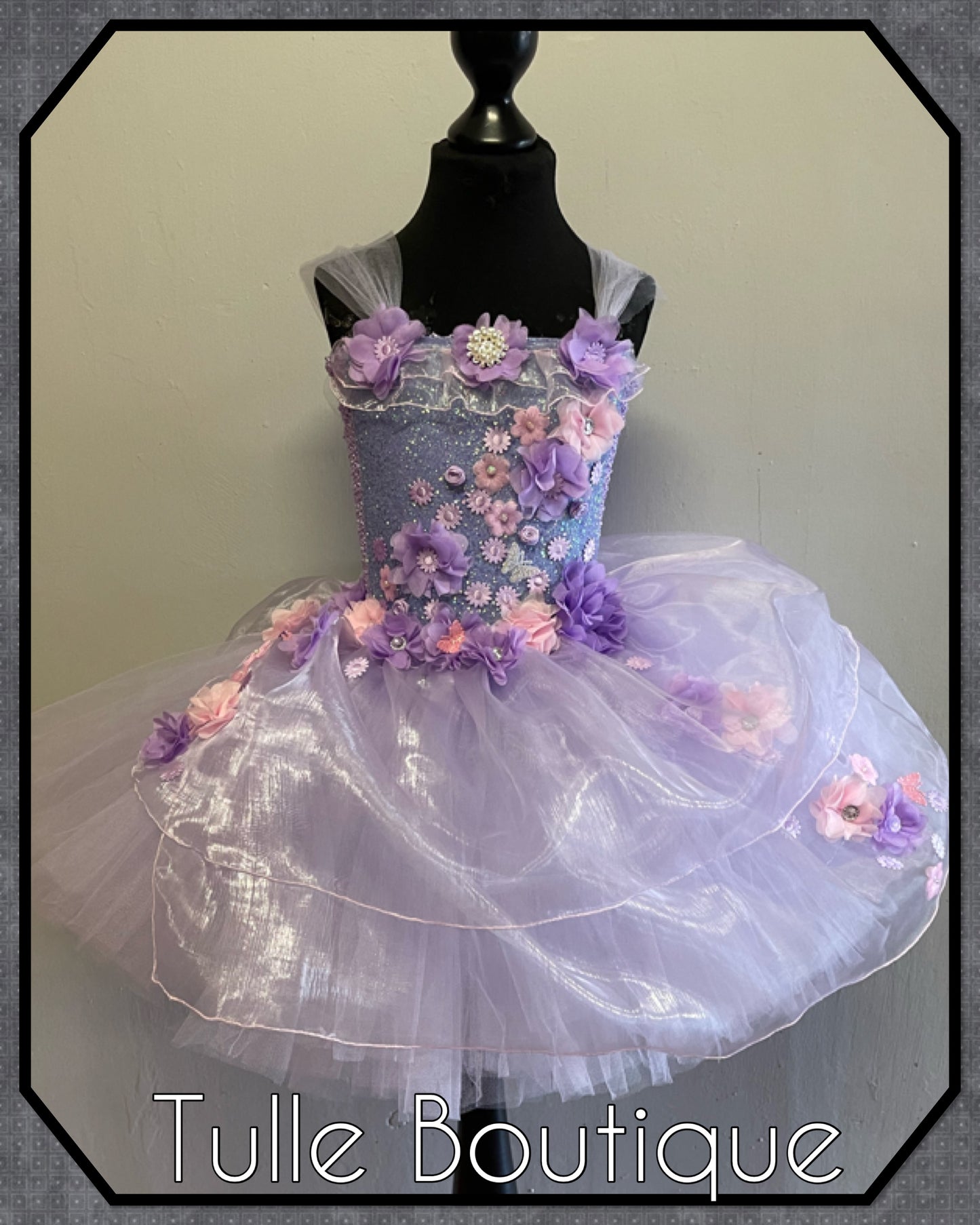 Encanto Isabela madrigal floral birthday tutu dress