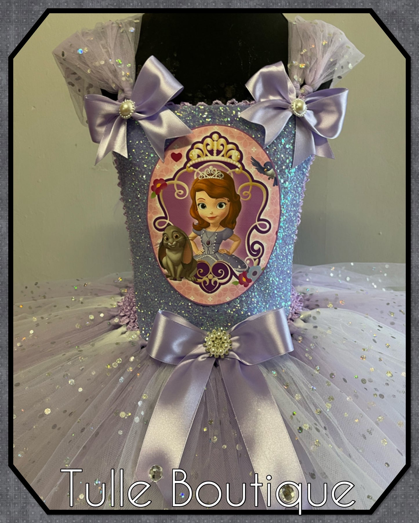 Princess Sofia the first birthday tutu dress