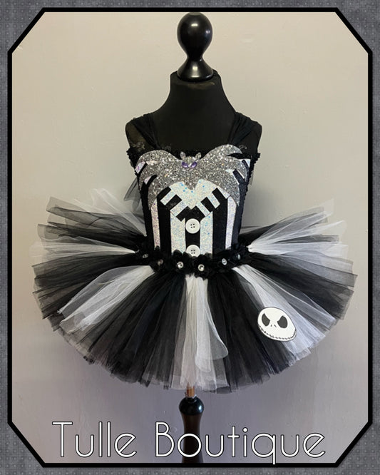 Girls Nightmare before Christmas Jack Skellington birthday tutu dress