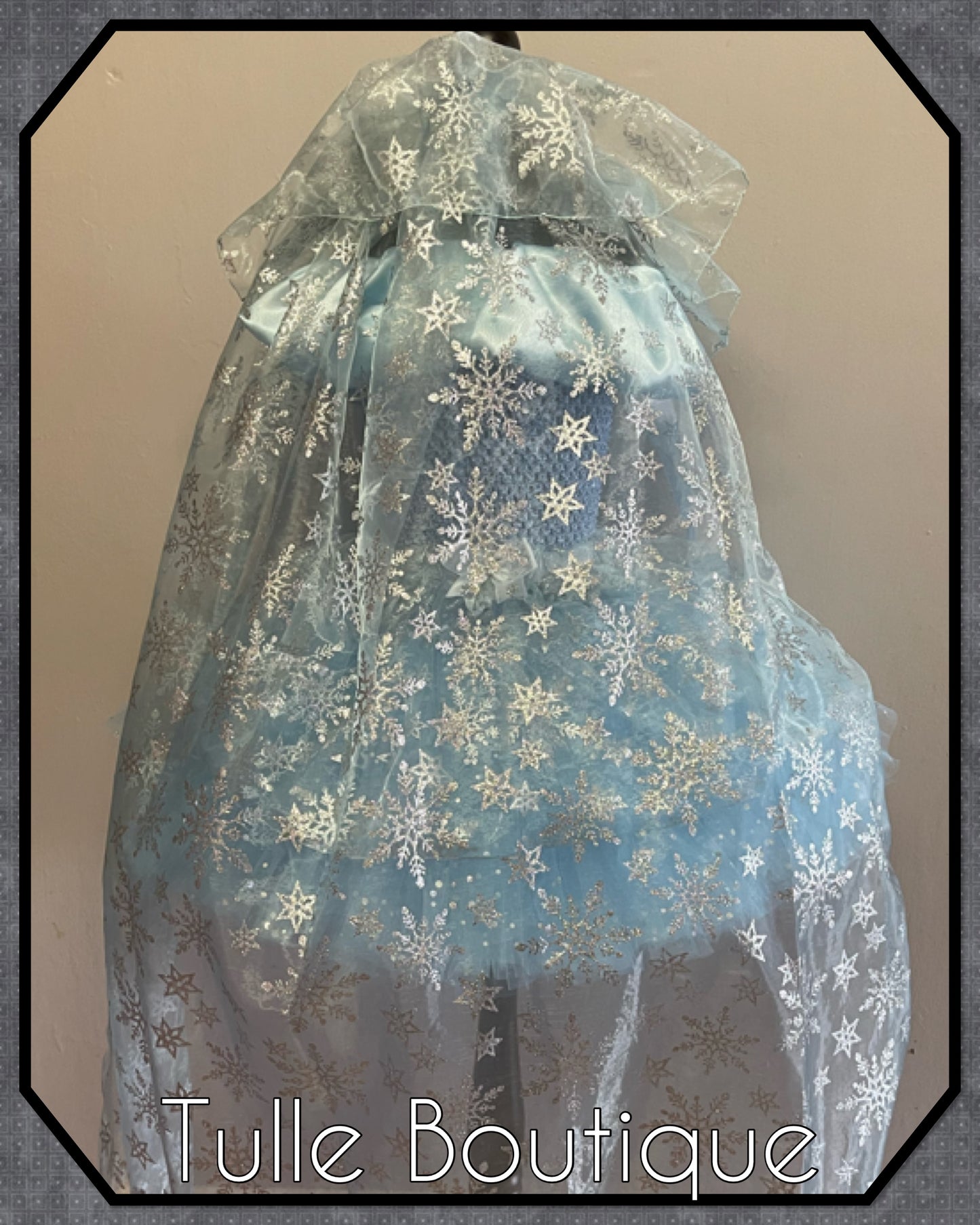 Frozen Elsa ballgown tutu dress