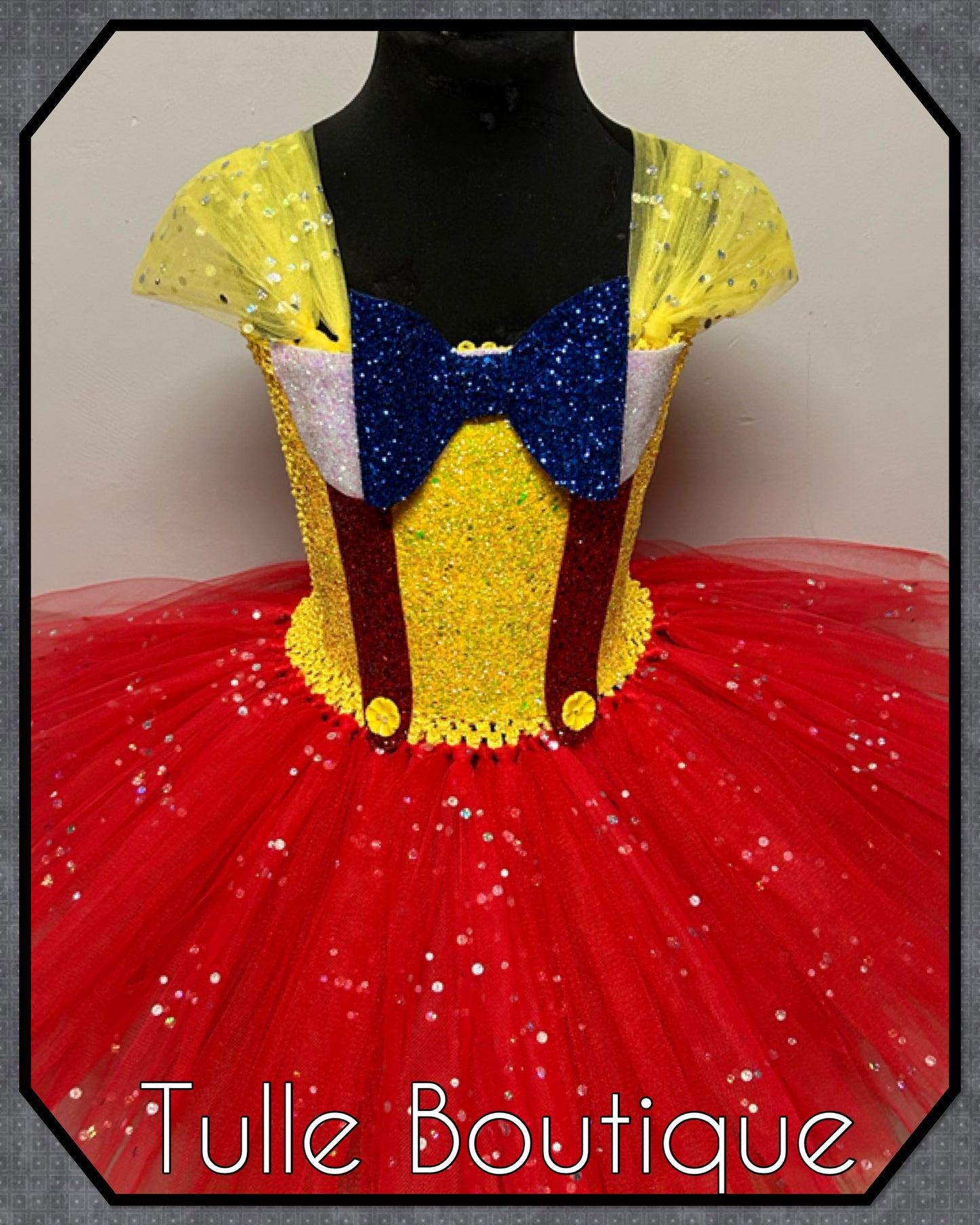 Girls Tweedle Dee or Tweedle Dum tutu birthday party fancy dress costume